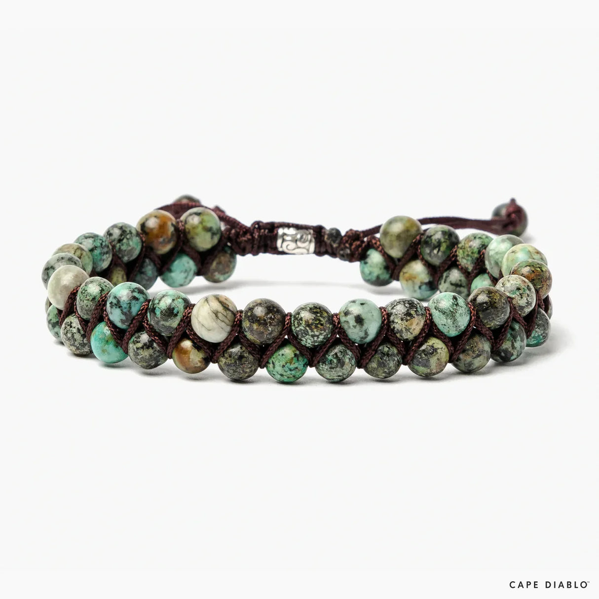 CAPE DIABLO メンズアフリカンターコイズブレスレット(CDBL0175)