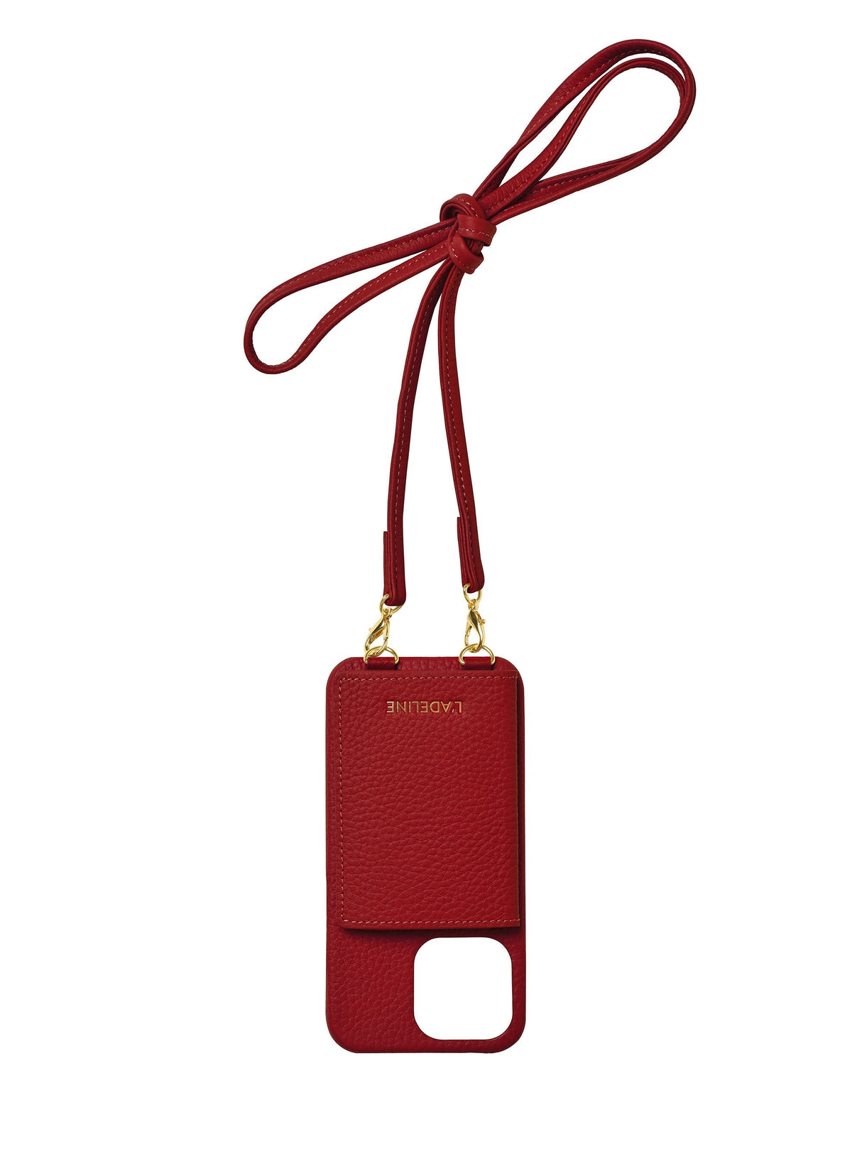 LADELINE Shoulder Strap 4Cards Case iPhone13 Pro