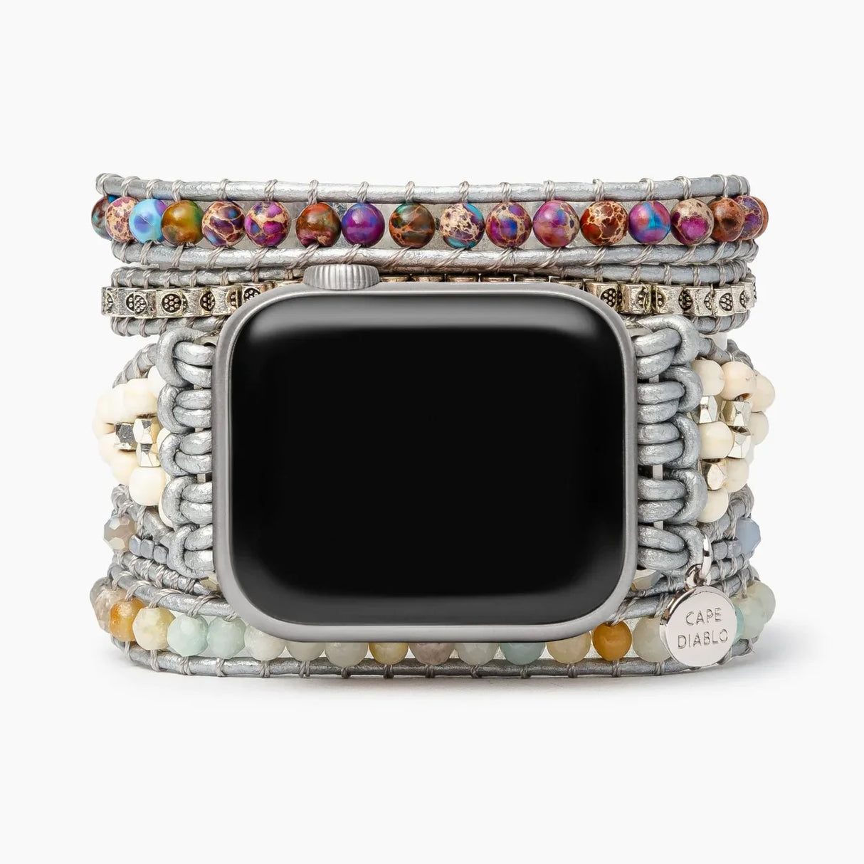 CAPE DIABLO ヒーリングターコイズプロテクションアップルウォッチストラップ(CDAW0004/41)