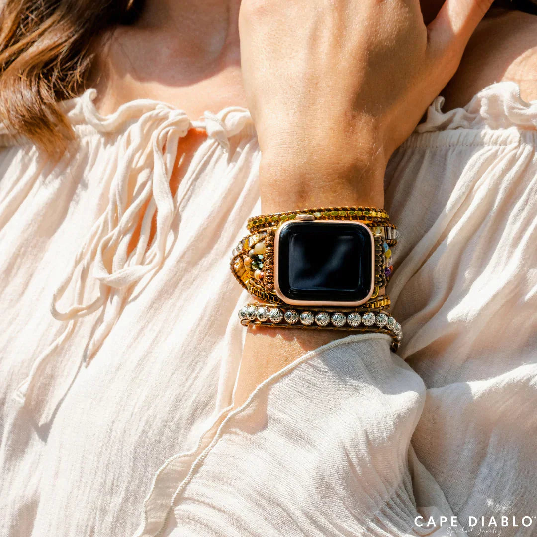 CAPE DIABLO アースヒーリングエナジーアップルウォッチストラップ(CDAW0008/41)