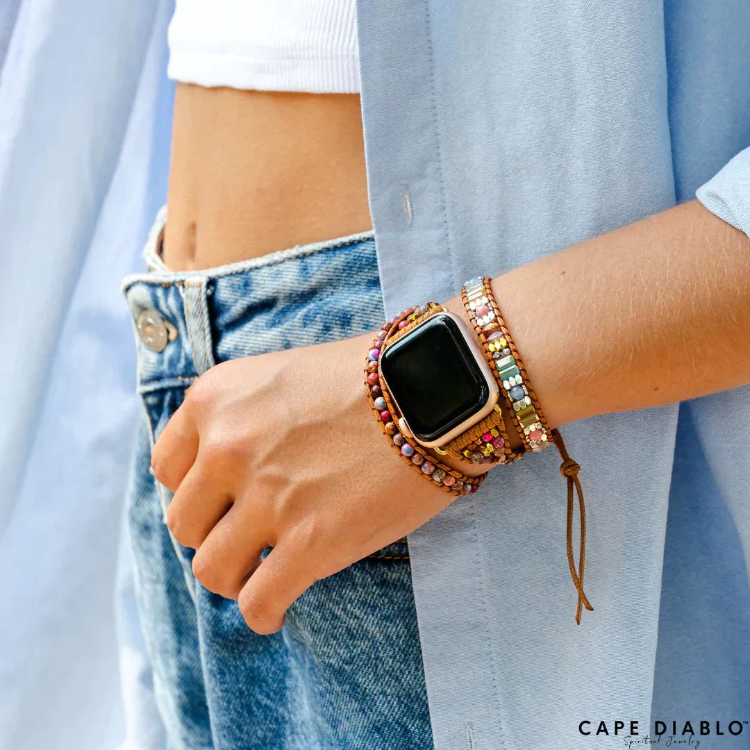 CAPE DIABLO インペリアルハートアップルウォッチストラップ(CDAW0013/41)