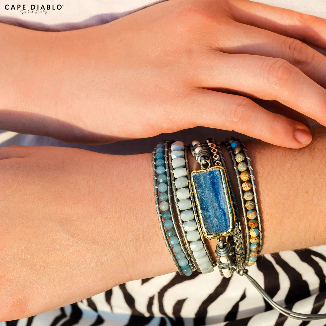 CAPE DIABLO ヒーリングトパーズラップブレスレット(CDBL0020)