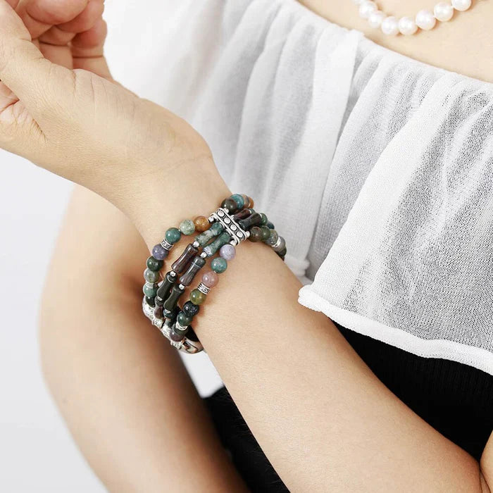 CAPE DIABLO ヴィンテージ アガット ストレッチ Apple Watch ストラップ(CDAW0090)