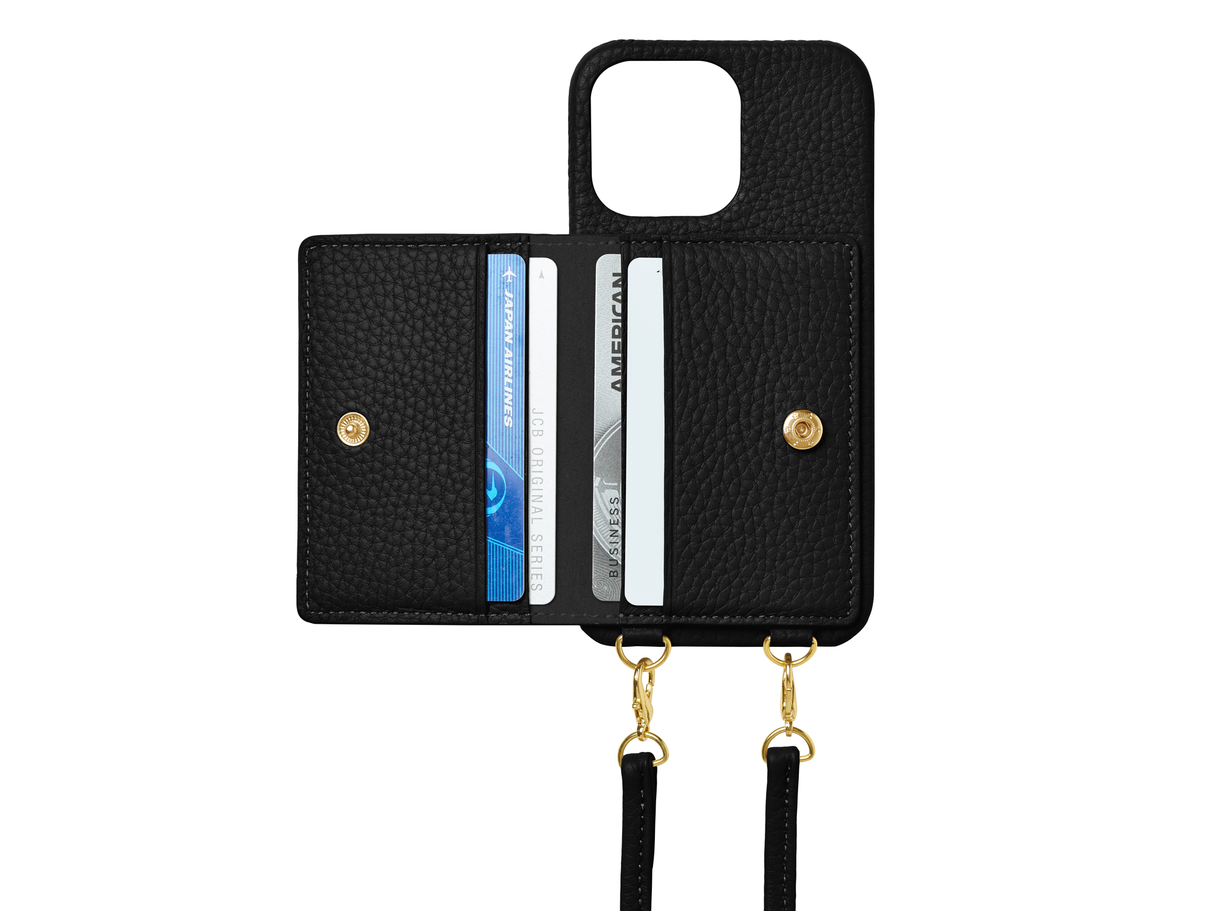 LADELINE Shoulder Strap 4Cards Case iPhone12