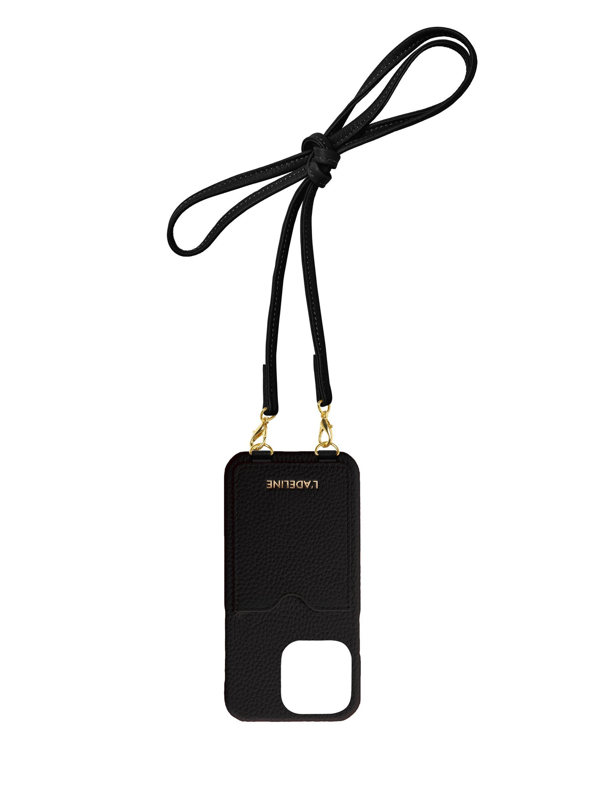 LADELINE Shoulder Strap Card Case iPhone15 Pro