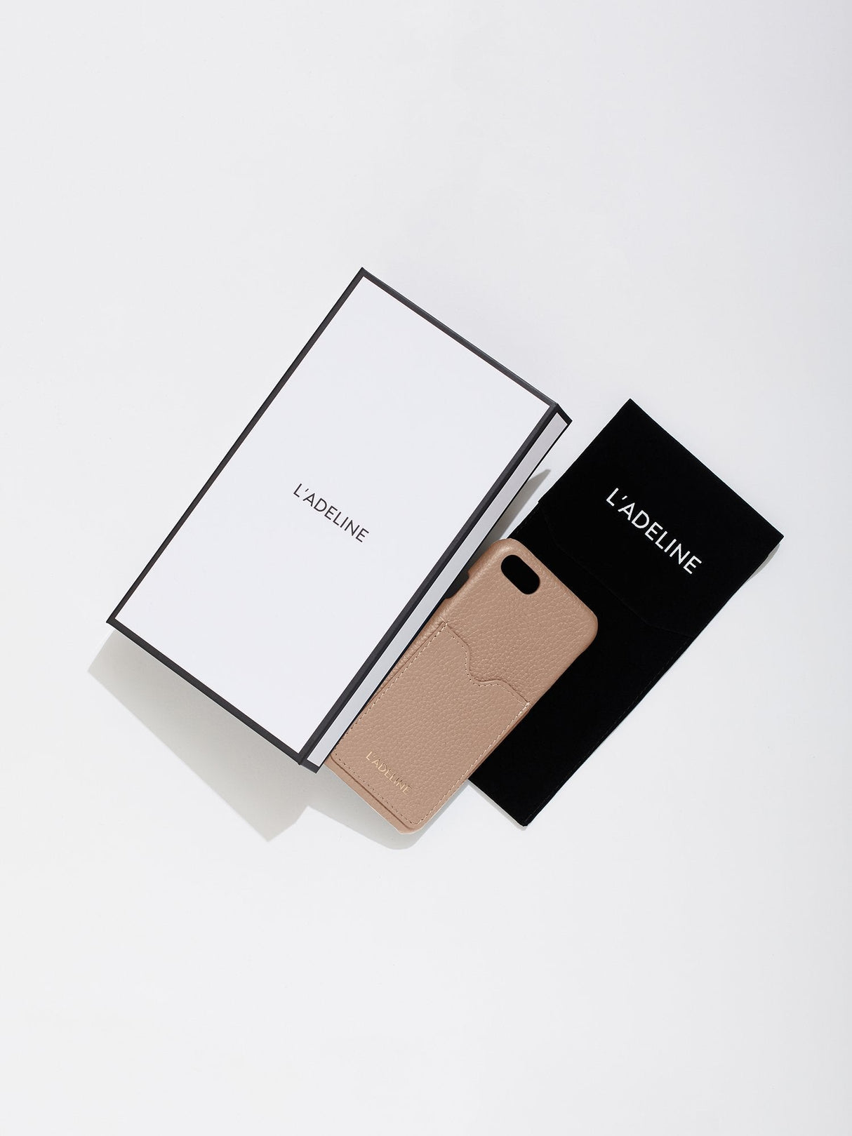 LADELINE Back Cover Card Case iPhone SE2/SE3