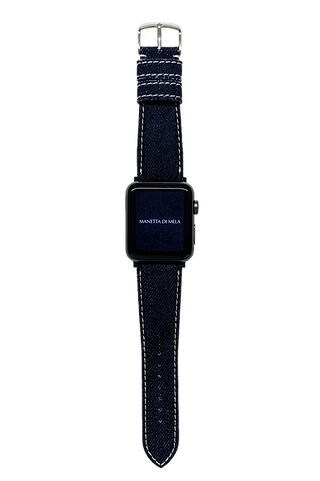 manetta di mela OKAYAMA DENIM ノンウォッシュ ホワイトステッチ