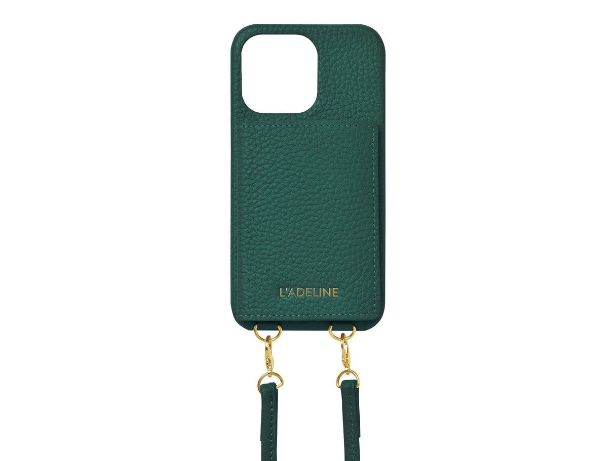 LADELINE Shoulder Strap 4Cards Case iPhone14