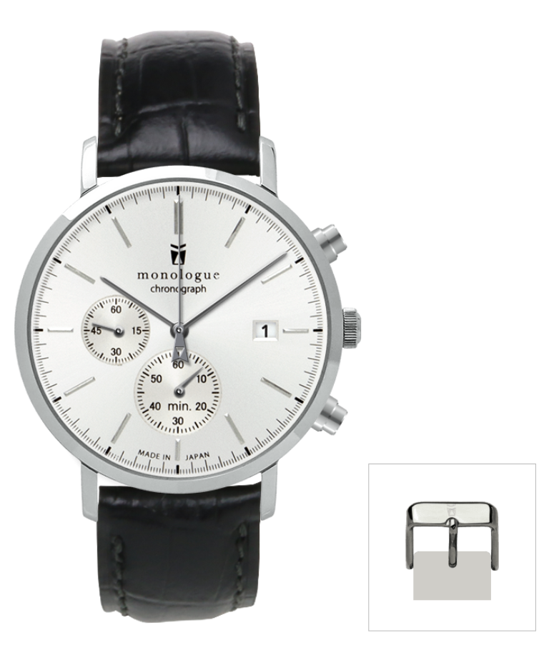 monologue シルバークロノグラフ mw40101a01d01bme001-20a