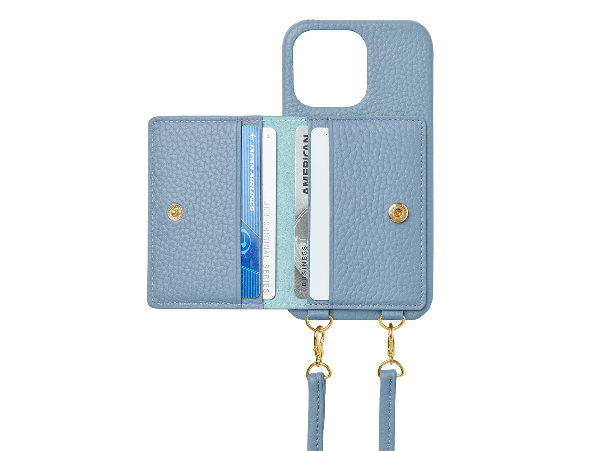 LADELINE Shoulder Strap 4Cards Case iPhone12