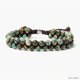 CAPE DIABLO メンズアフリカンターコイズブレスレット(CDBL0175)