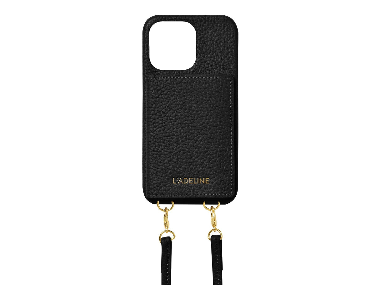 LADELINE Shoulder Strap 4Cards Case iPhone13 Pro