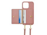 LADELINE Shoulder Strap 4Cards Case iPhone12 Pro