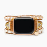 CAPE DIABLO グレイスフルパールフレッシュウォーターアップルウォッチストラップ(CDAW0026/41)