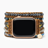 CAPE DIABLO オニキスムーンライトアップルウォッチブレスレット(CDAW0003/41)