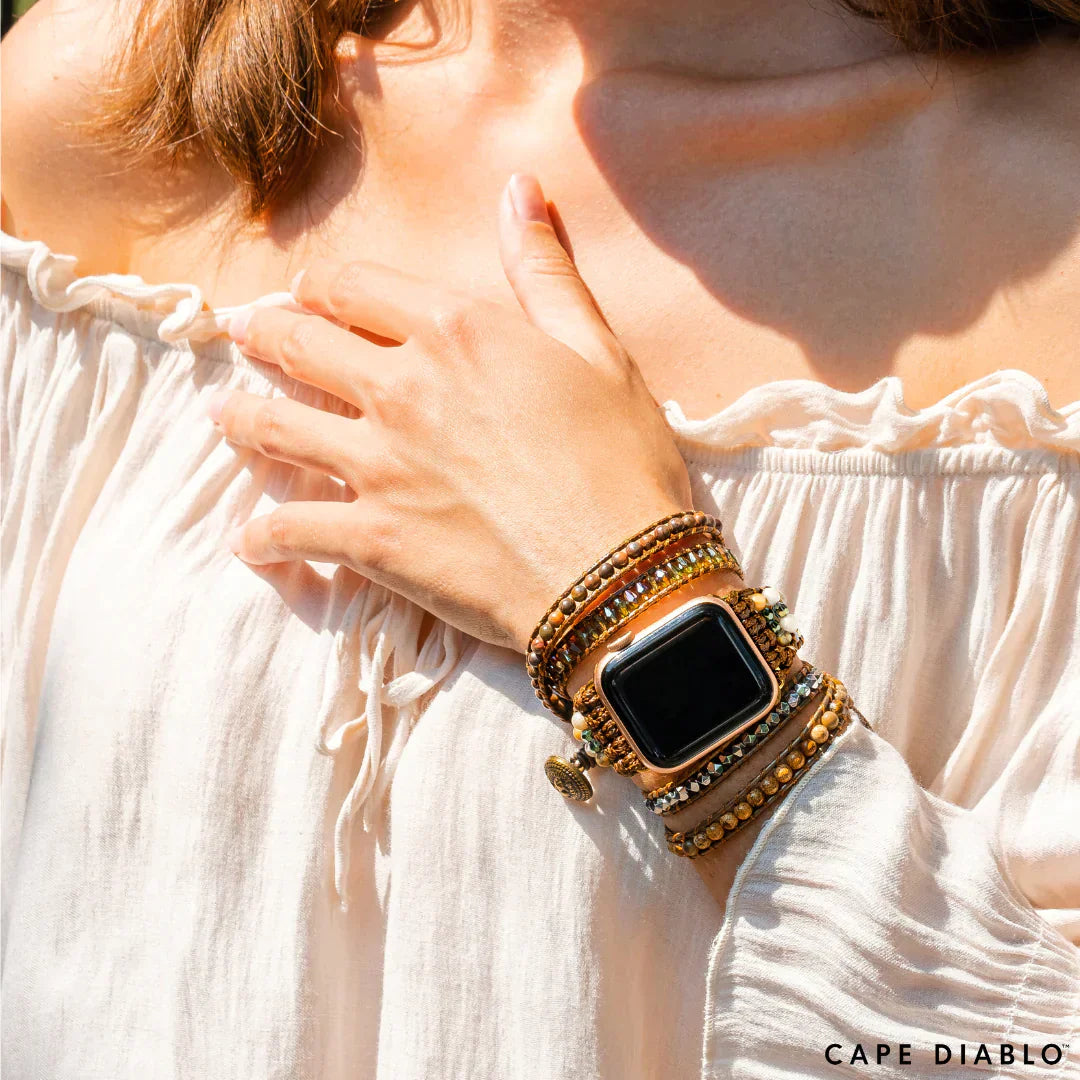 CAPE DIABLO ムーンライトガッディスアップルウォッチストラップ(CDAW0006/41)