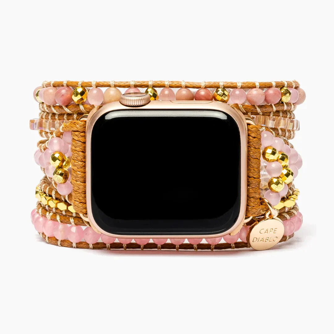CAPE DIABLO ゴールデンローズクォーツアップルウォッチストラップ(CDAW0009/41)