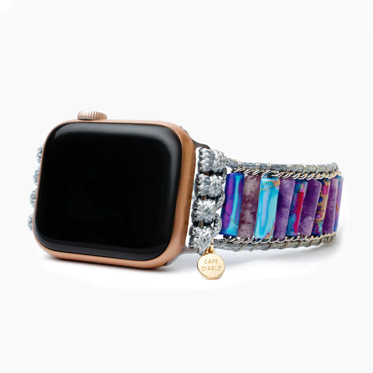 CAPE DIABLO セレンインペリアルジャスパーアップルウォッチストラップ(CDAW0024/41)