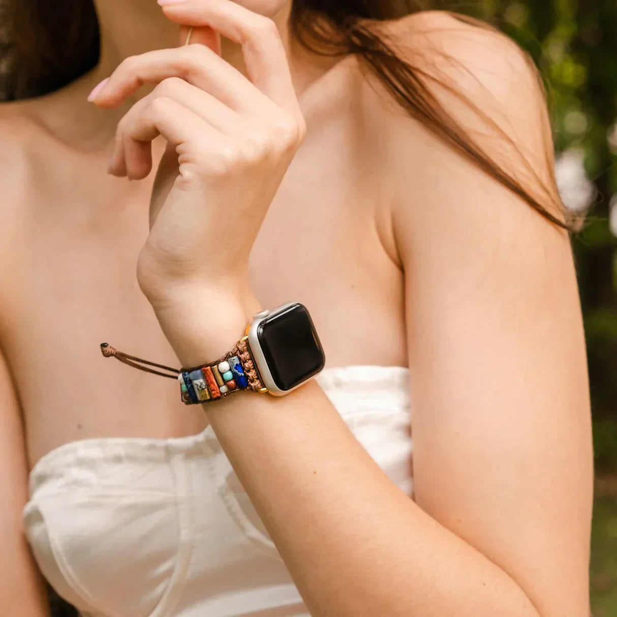 CAPE DIABLO クリスタルエナジーアップルウォッチストラップ(CDAW0033/41)