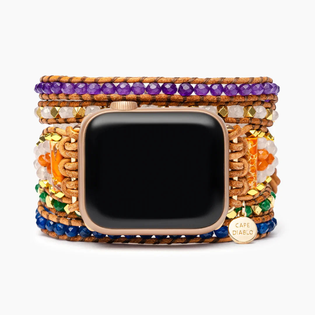 CAPE DIABLO ボーホージャスパーアップルウォッチストラップ(CDAW0061/41)