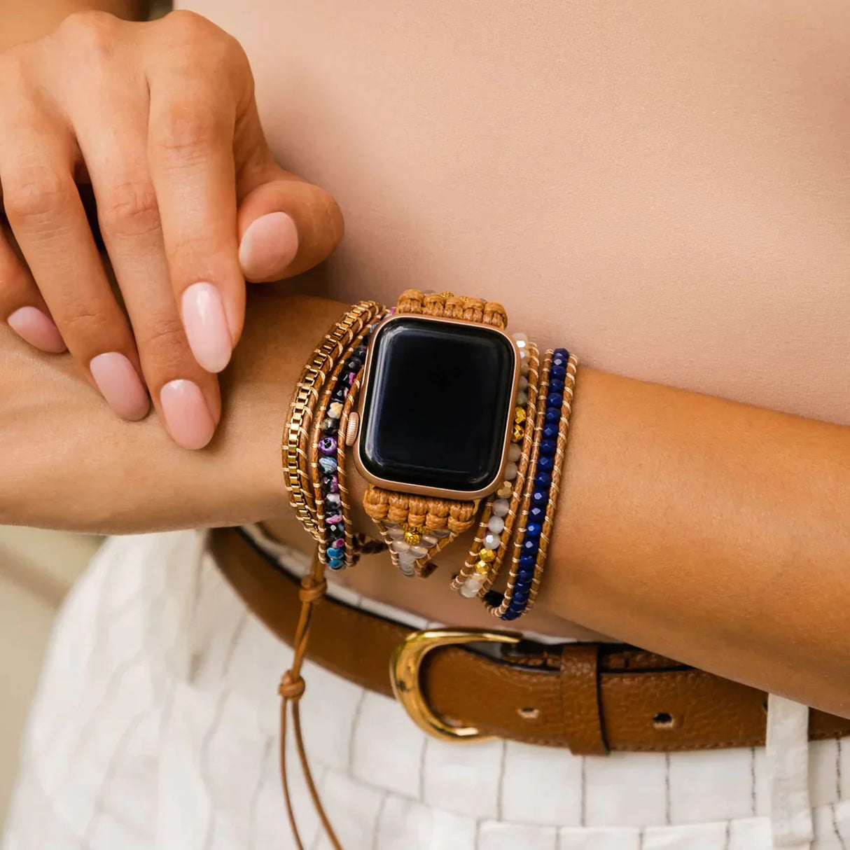 CAPE DIABLO ディープシーアップルウォッチストラップ(CDAW0062/41)