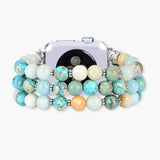 CAPE DIABLO アマゾン ブルー オーシャン ストレッチ Apple Watch ストラップ(CDAW0102S/41)