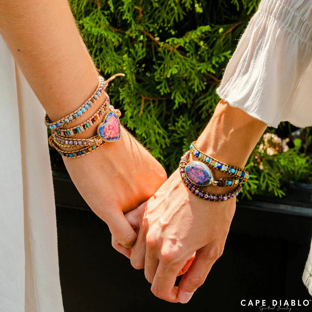 CAPE DIABLO インテンスエンペラージャスパーラップブレスレット(CDBL0012)