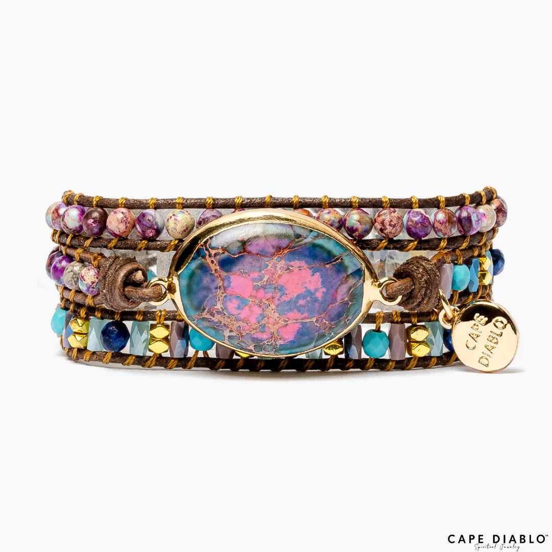 CAPE DIABLO インテンスエンペラージャスパーラップブレスレット(CDBL0012)