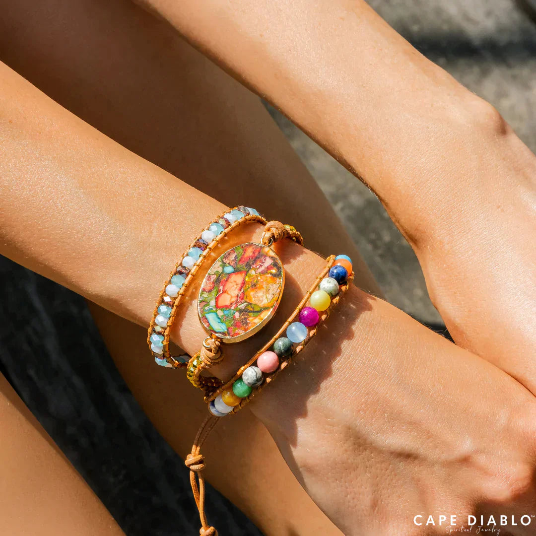 CAPE DIABLO ウォリアーガッデスラップブレスレット(CDBL0017)