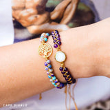 CAPE DIABLO インテンスアメジストヒーリングブレスレット(CDBL0019)