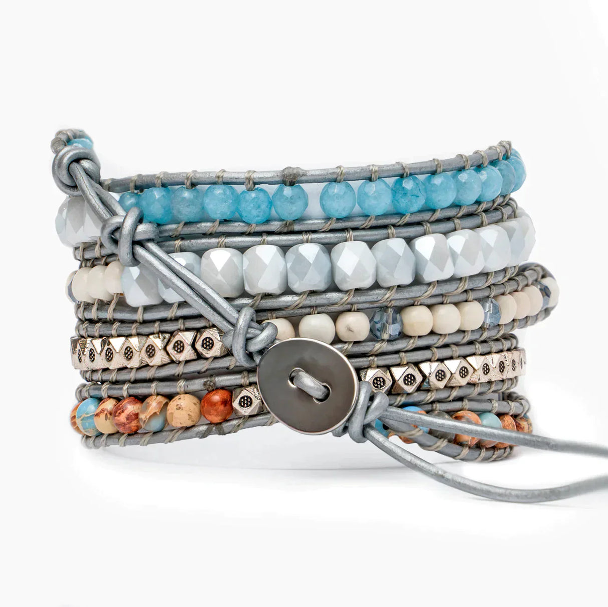 CAPE DIABLO ヒーリングトパーズラップブレスレット(CDBL0020)