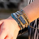 CAPE DIABLO ヒーリングトパーズラップブレスレット(CDBL0020)