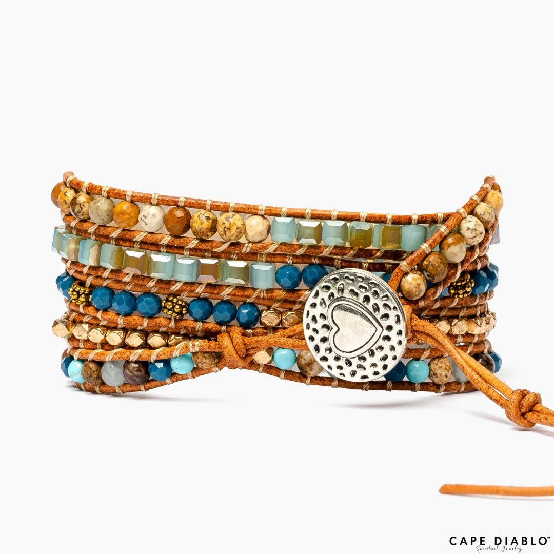 CAPE DIABLO ゴールデンオーシャンターコイズラップ(CDBL0078)