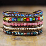 CAPE DIABLO ヒーリングフラワープロテクションラップブレスレット(CDBL0081)