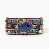 CAPE DIABLO ヒーリングソーダライトラップブレスレット(CDBL0165)