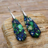 CAPE DIABLO アクアジャスパーピアス(CDER0050)