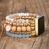 CAPE DIABLO アプリコット ミスト ストレッチ Apple Watch ストラップ(CDAW0085)