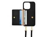 LADELINE Shoulder Strap 4Cards Case iPhone14 Pro