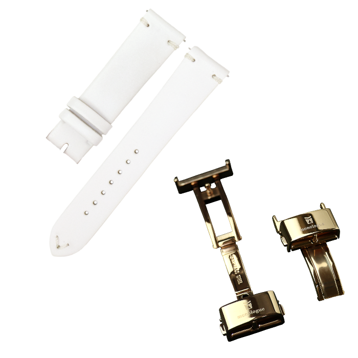 monologue イタリアンブッテーロレザー ウォッチストラップ