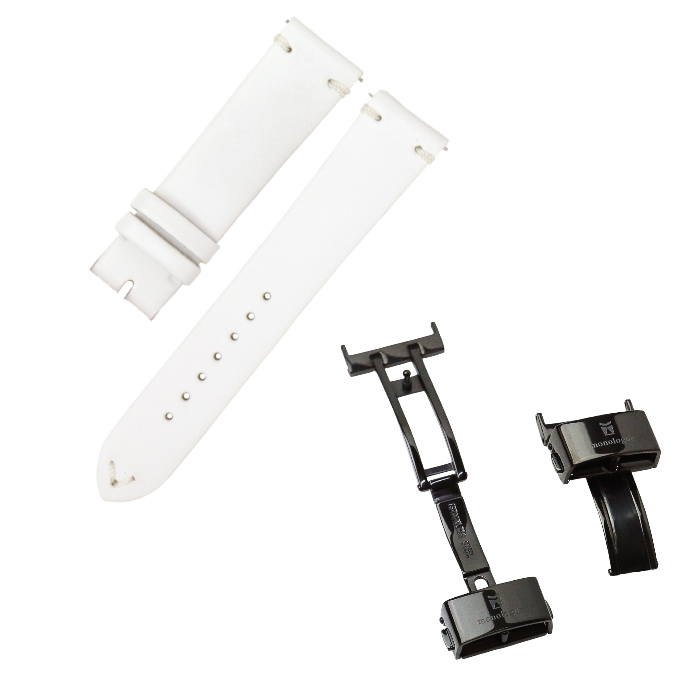 monologue イタリアンブッテーロレザー ウォッチストラップ