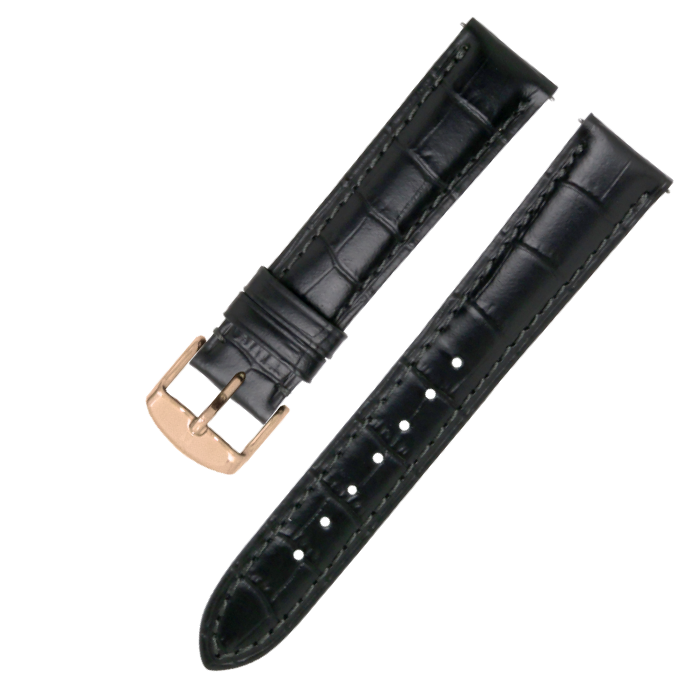 monologue 型押しカーフレザー ウォッチストラップ