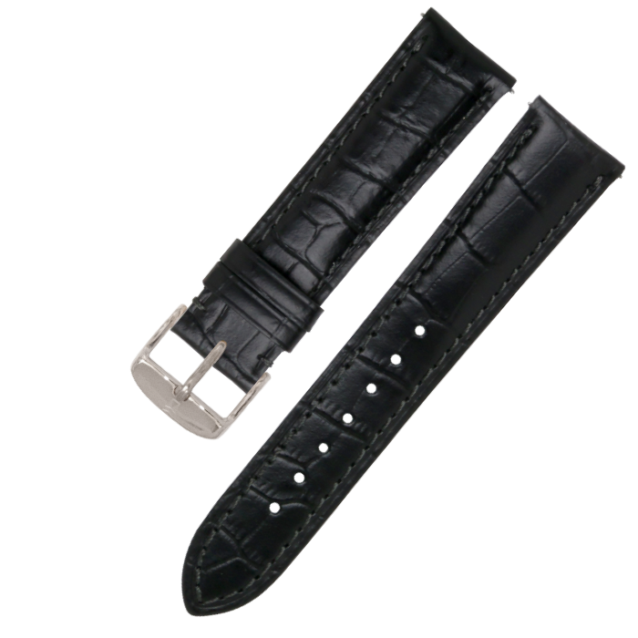 monologue 型押しカーフレザー ウォッチストラップ