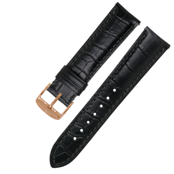 monologue 型押しカーフレザー ウォッチストラップ