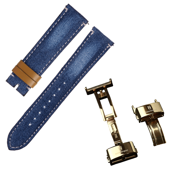 monologue 岡山デニム ウォッチストラップ