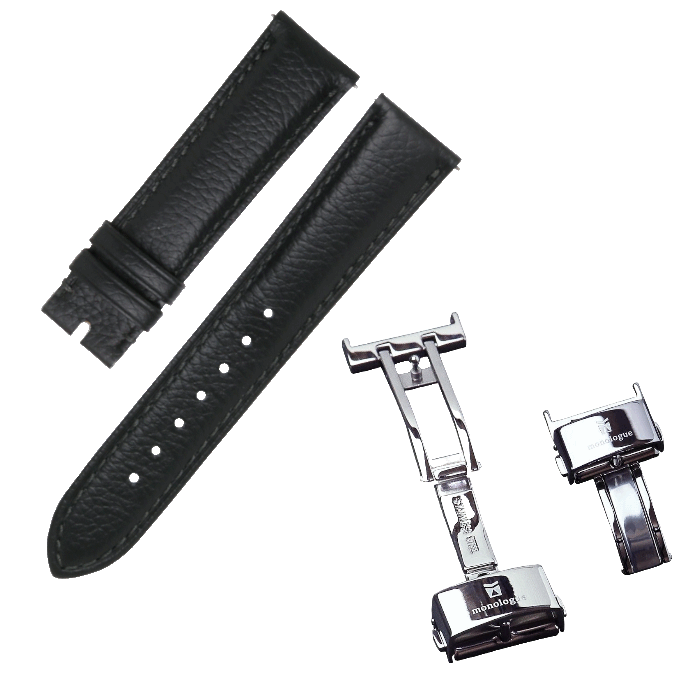 monologue シュリンクカーフレザー ウォッチストラップ