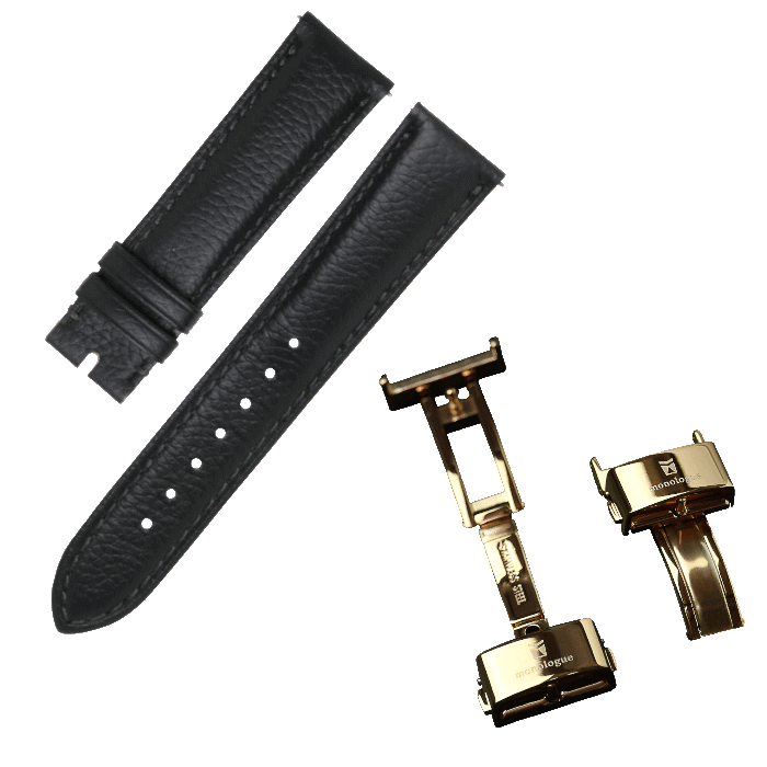 monologue シュリンクカーフレザー ウォッチストラップ