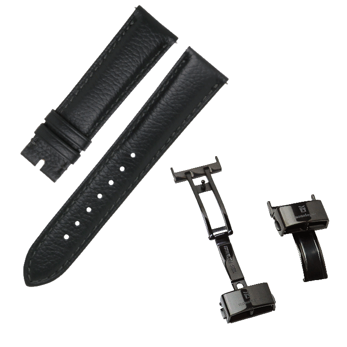 monologue シュリンクカーフレザー ウォッチストラップ