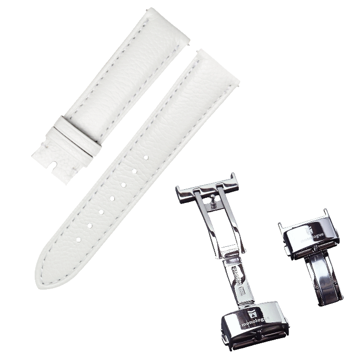 monologue シュリンクカーフレザー ウォッチストラップ