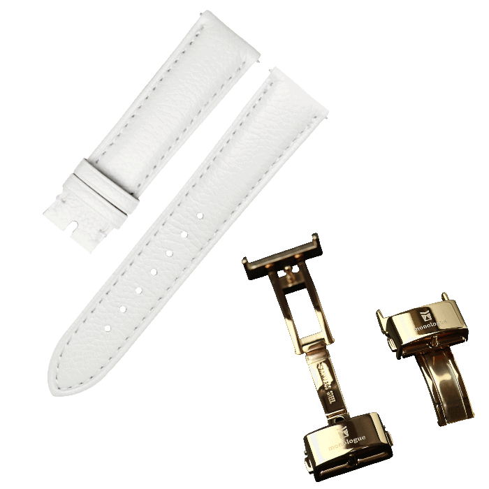 monologue シュリンクカーフレザー ウォッチストラップ