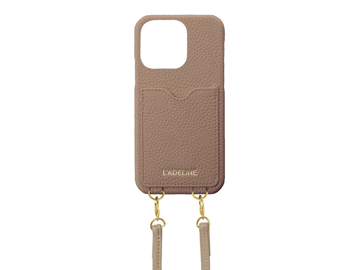 LADELINE Shoulder Strap Card Case iPhone14 Pro